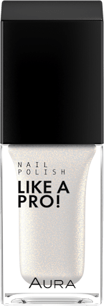 Like A Pro! lak za nokte – 101 White With Gold Shimmer AURA