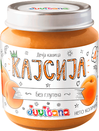Dečija kašica - kajsija, od 4. meseca juvitana