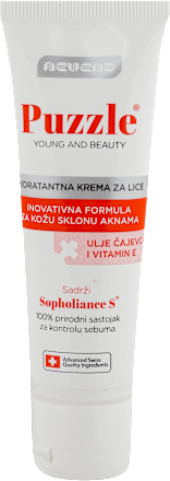 Hidratantna krema za lice - ulje čajevca i vitamin E nevena Puzzle