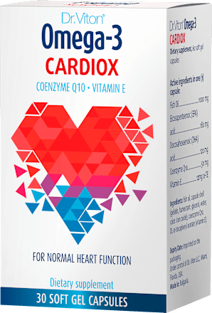 Omega-3 CARDIOX kapsule Dr.Viton