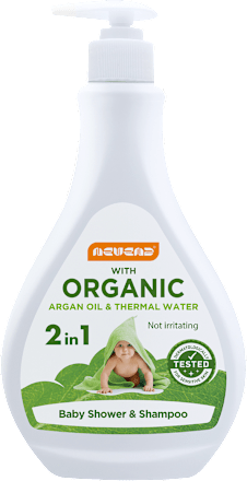 ORGANIC 2in1 - kupka i šampon za bebe nevena
