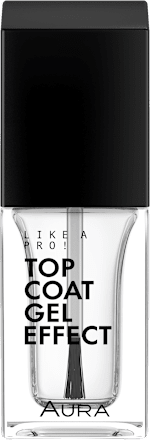 Like A Pro! Top Coat Gel Effect nadlak AURA