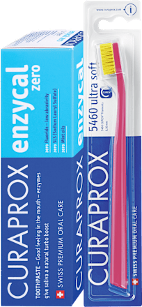 enzycal zero pasta za zube  +  četkica za zube ultra soft 5460, više vrsta četkice CURAPROX
