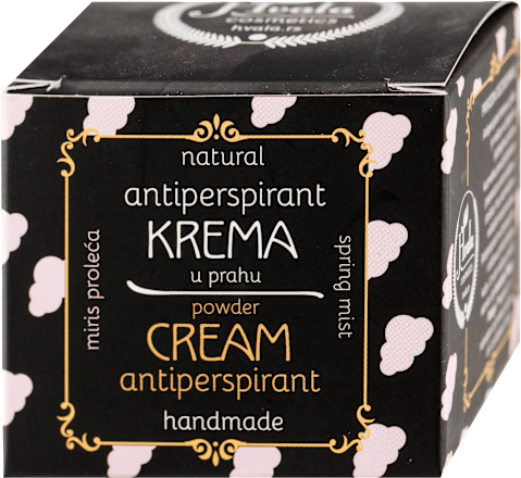 Prirodni dezodorans, antiperspirant krema u prahu - miris proleća Hvala