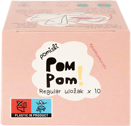 Regular higijenski ulošci s krilcima POM POM