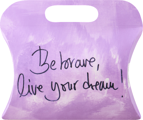 Ukrasna kesa mala - Be brave, live your dream! K&P