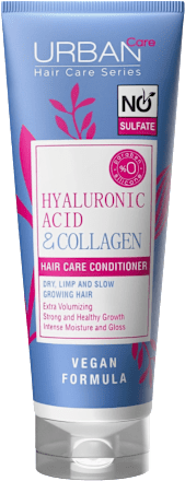 Balsam păr hidratant cu acid hialuronic și colagen URBAN Care