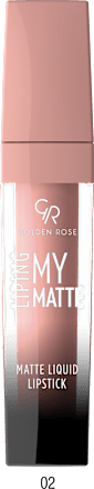 Течно червило My Matte Lipping - Nr. 02 GOLDEN ROSE