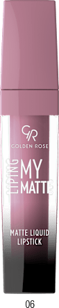 Течно червило My Matte Lipping - Nr. 06 GOLDEN ROSE