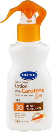 Carotene Sun losion za zaštitu od sunca, u spreju, SPF 30 TOP TEN