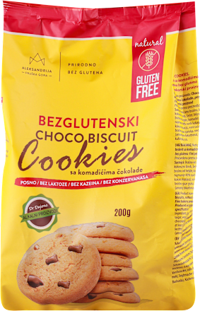 BEZGLUTENSKI CHOCO BISCUIT  - COOKIES Aleksandrija