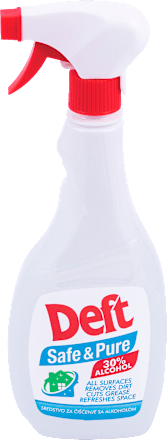 Safe&Pure sredstvo za čišćenje Deft