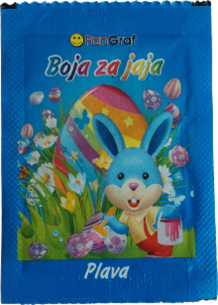 Boja za jaja – plava  Dekoracije