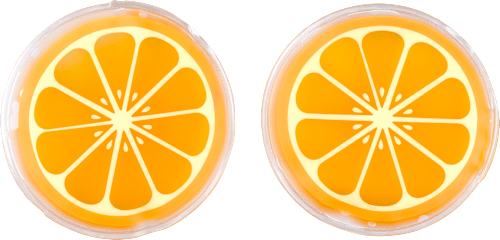 Gel jastučići za oči - pomorandža, 1 par my spa