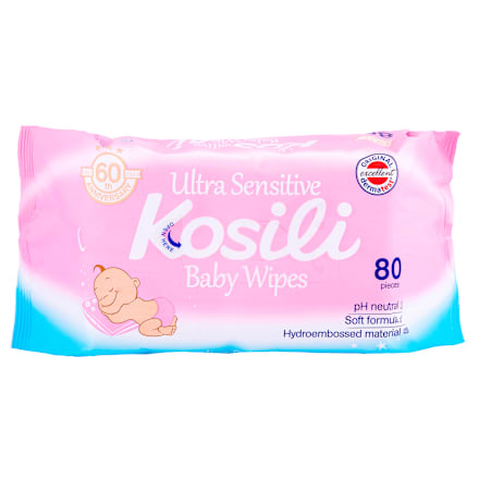 Ultra Sensitive vlažne maramice - roze Kosili