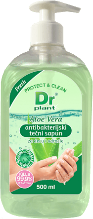 Fresh PROTECT & CLEAN antibakterijski tečni sapun - Aloe Vera Dr Plant