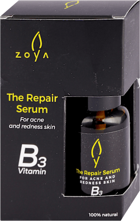 The Repair serum za lice protiv akni i crvenila - niacinamid (vitamin B3) ZOYA