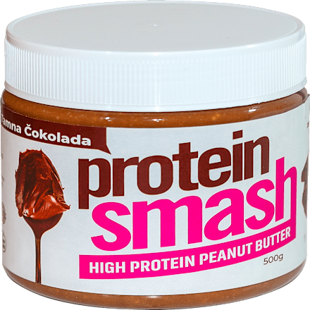 Proteinski namaz od tamne čokolade i kikiriki putera protein smash