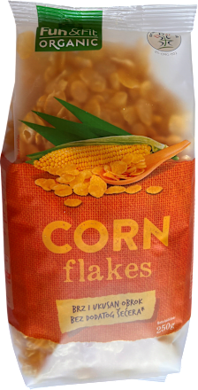 CORN flakes - organske pahuljice Fun&Fit ORGANIC