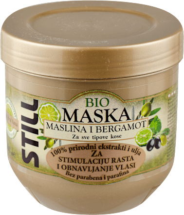 BIO maska za kosu - MASLINA I BERGAMOT STILL