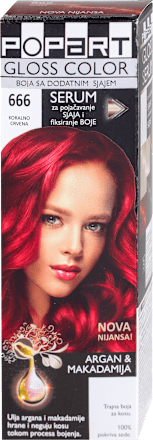 POPART GLOSS COLOR 666 - KORALNO CRVENA boja za kosu STILL