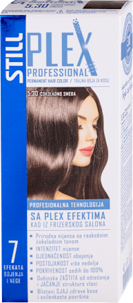 PLEX COLOR 5.30 - ČOKOLADNO SMEĐA boja za kosu STILL
