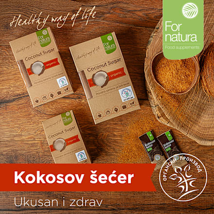 Kokosov šećer - organic Fornatura