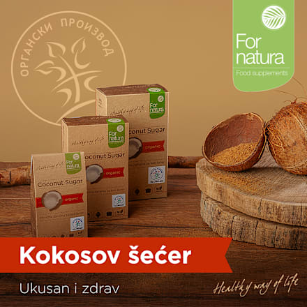 Kokosov šećer - organic Fornatura