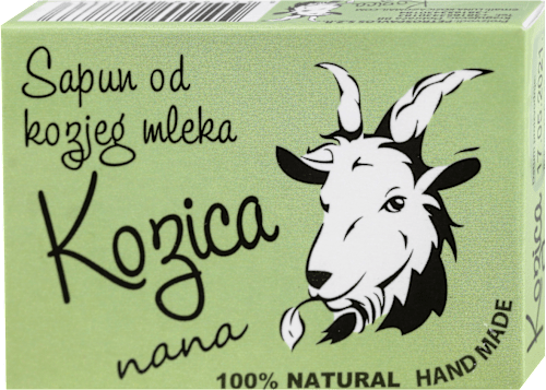 Čvrsti sapun za negu tela - kozje mleko i nana Kozica