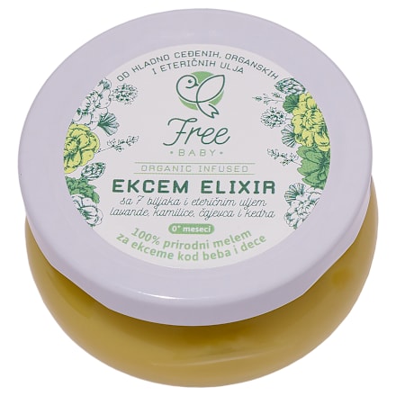 EKCEM ELIXIR - 100% prirodni melem za ekceme kod beba i dece Free BABY