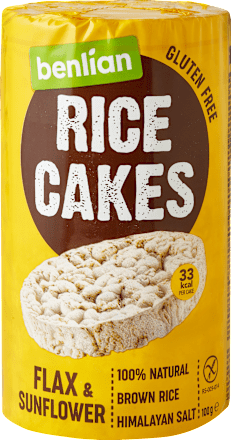 Pirinčane galete - lan i suncokret benlian