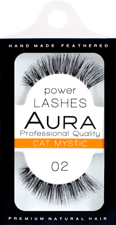 Power Lashes veštačke trepavice – 02 Cat Mystic AURA
