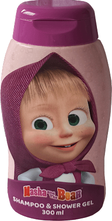 Šampon i gel za tuširanje, od 3. godine Masha and the Bear