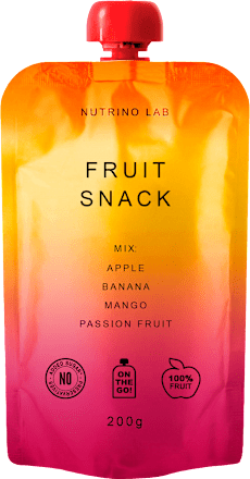 Voćni snack – jabuka, mango, marakuja i banana  Nutrino Lab