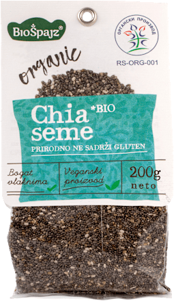organic Chia seme BioŠpajz
