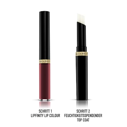 Lipfinity karmin – 108 Frivolous MAX FACTOR