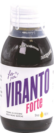VIRANTO forte - sirup 4U pharma