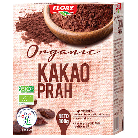 Organic kakao prah FLORY