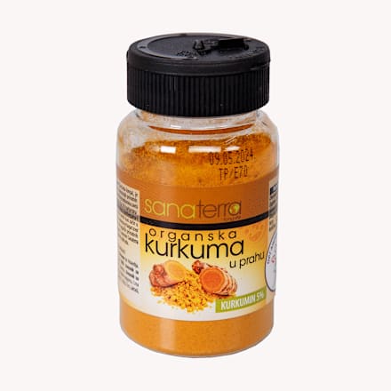 organska kurkuma sanaterra
