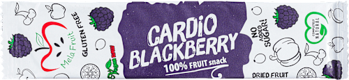 CARDIO BLACKBERRY voćna pločica Mela Fruit