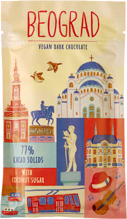 BEOGRAD VEGAN DARK CHOCOLATE Chocollama