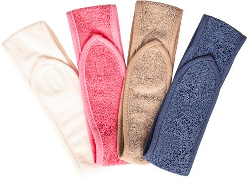 Traka za kosu sa čičkom - teget SKINTEMPLE