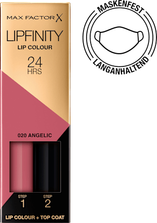 Lippenstift Lipfinity 20 Angelic MAX FACTOR