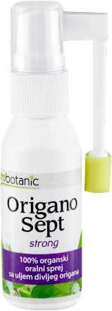 Origano Sept strong - 100% organski oralni sprej sa uljem divljeg origana probotanic
