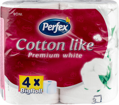 Perfex Cotton like Premium white 3-slojni Perfex