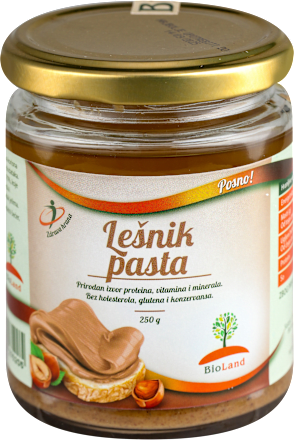 Lešnik pasta BioLand
