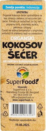 KOKOSOV ŠEĆER SUPERFOOD