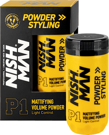 Stylingový púder na vlasy P1 Mattifying Volume Light Control NISH MAN