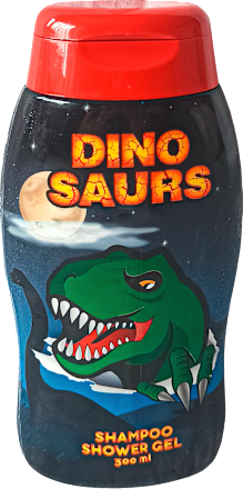 Šampon i gel za tuširanje, od 3. godine DINOSAURS