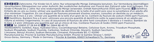 Zahnpasta Kinder Pro Oral-B